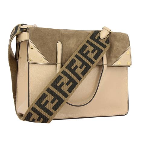 borsa fendi beige denim a mano|borse per donna.